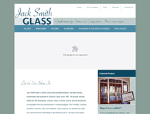 Tablet Screenshot of jacksmithglass.com